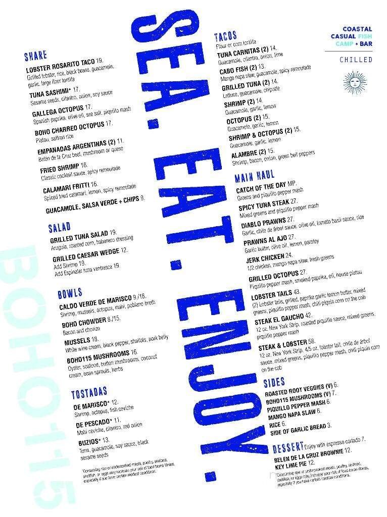 Menu page 2
