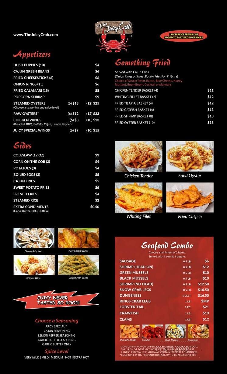 Menu page 7