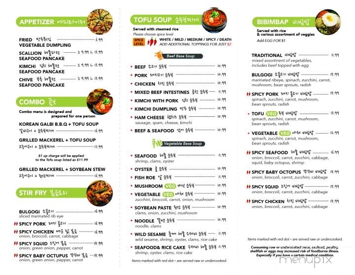 Menu page 2