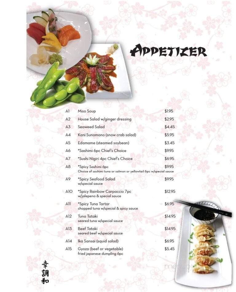 Menu page 5