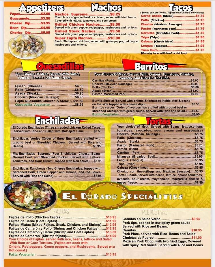 Menu page 2
