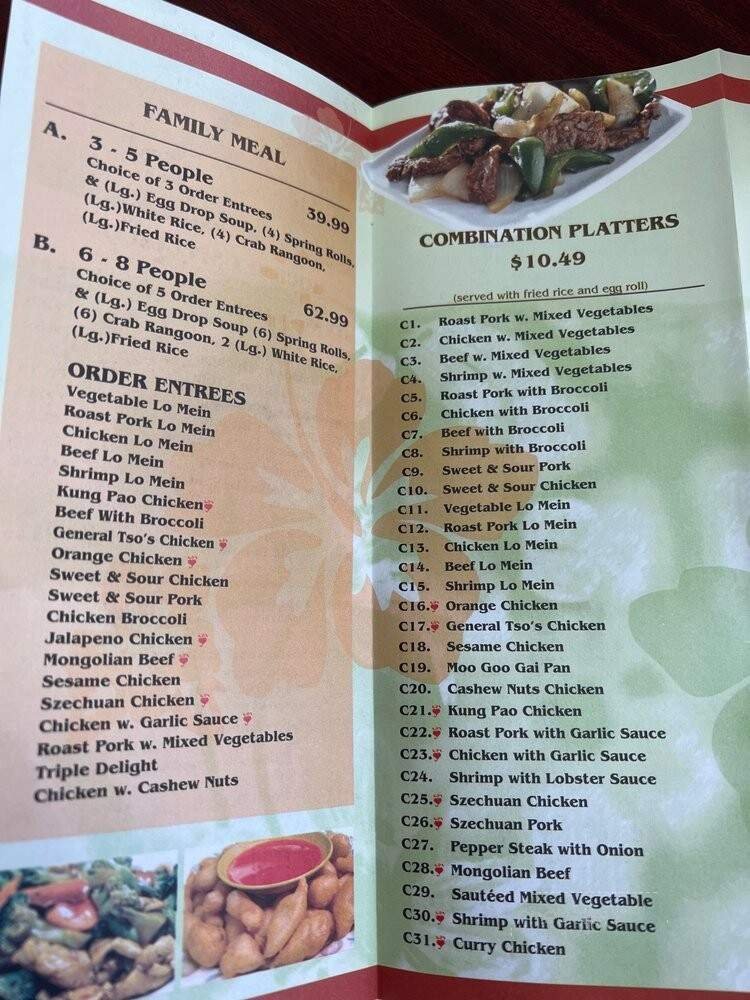 Menu page 2