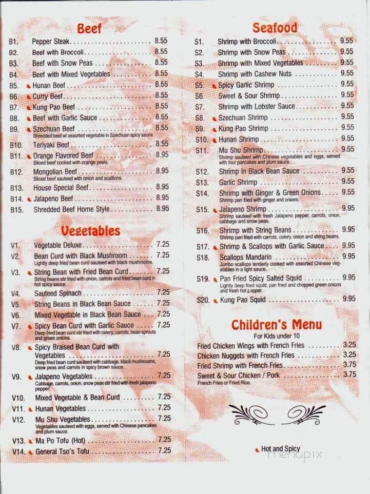 Menu page 2