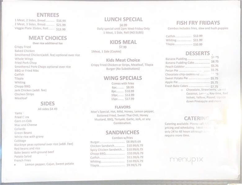 Menu page 2