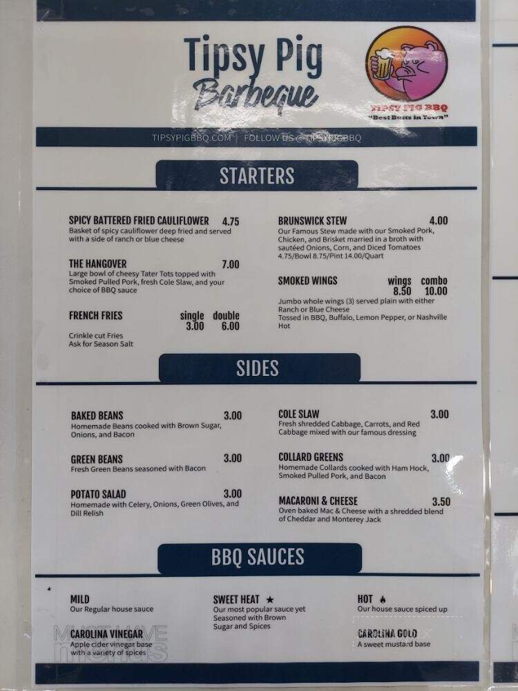 Menu page 2
