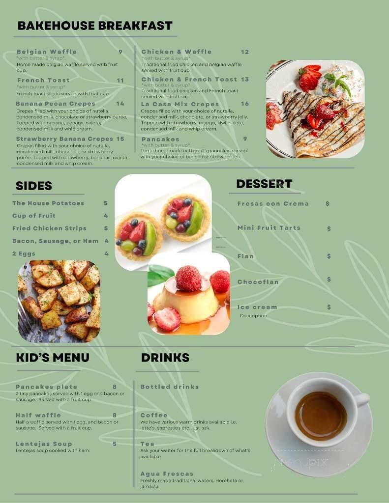 Menu page 4