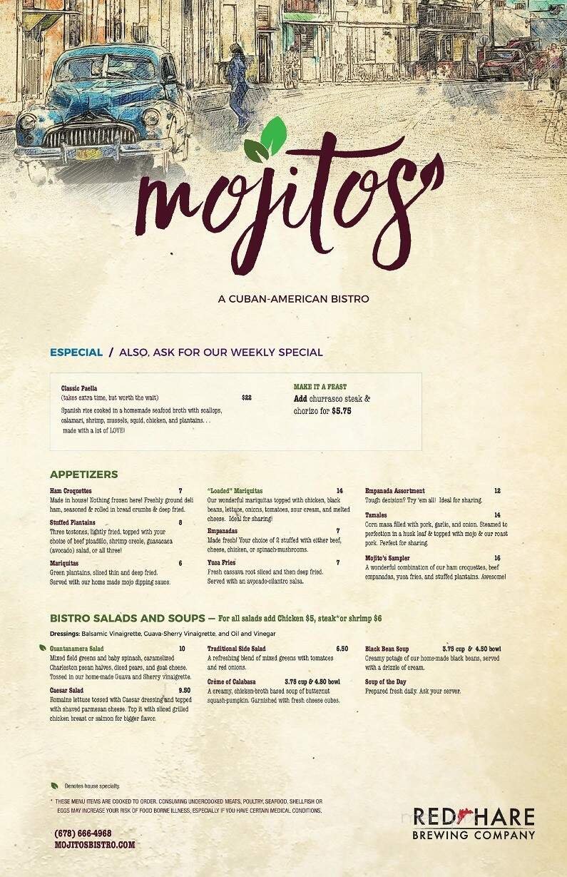 Menu page 1