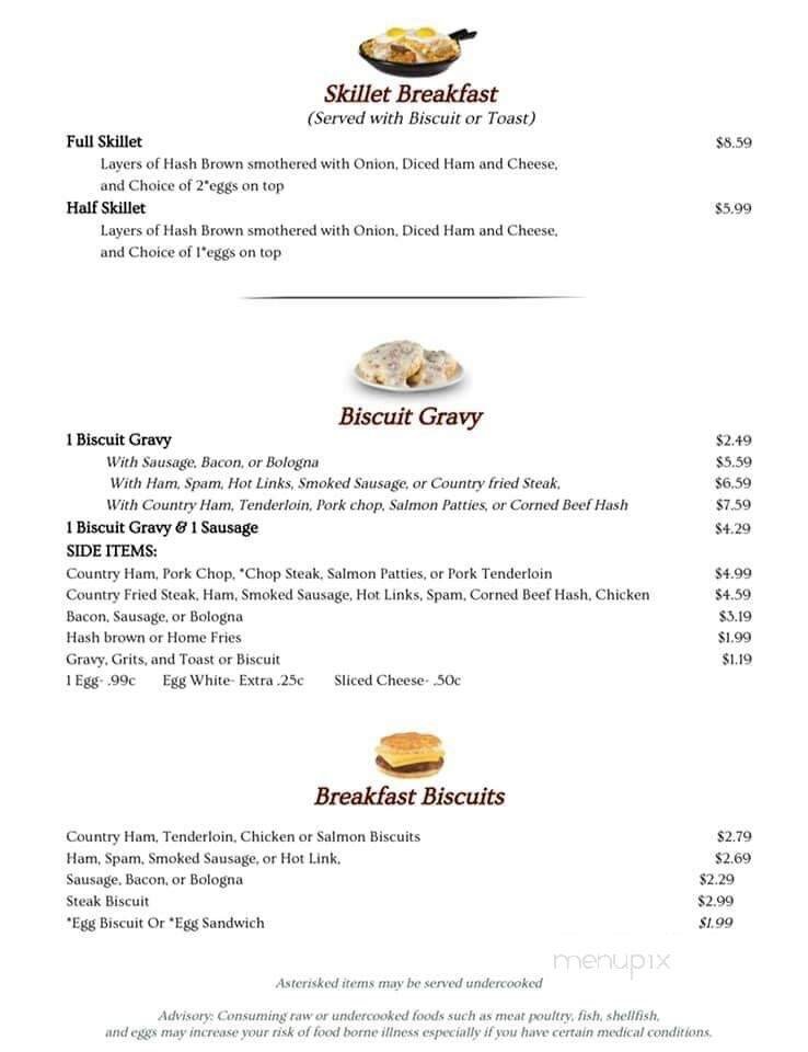 Menu page 2