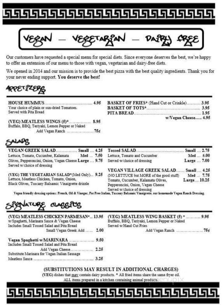 Menu page 2
