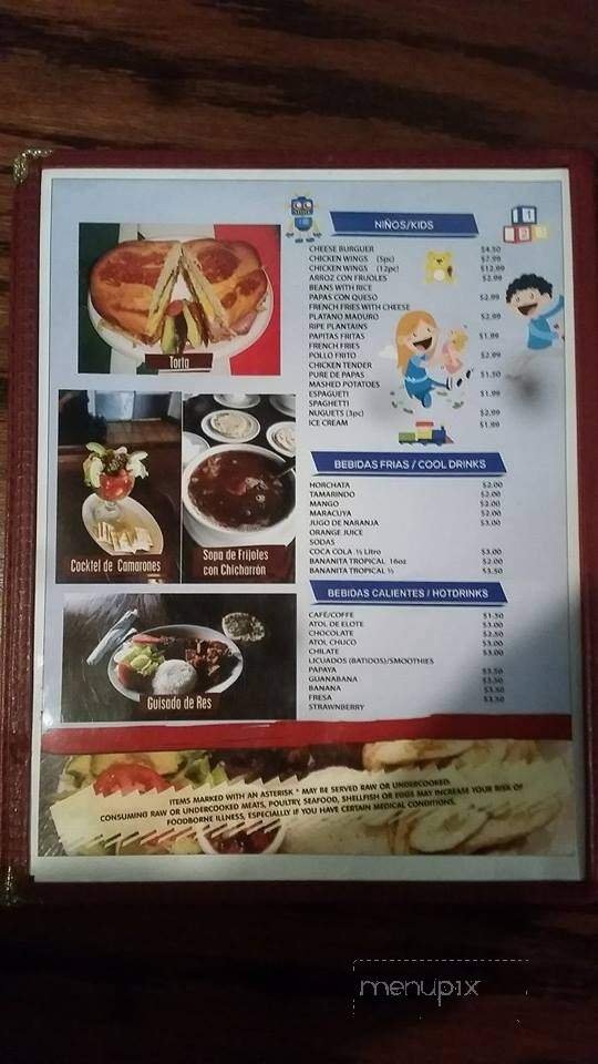Menu page 4