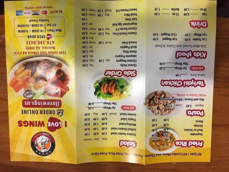 Menu page 2