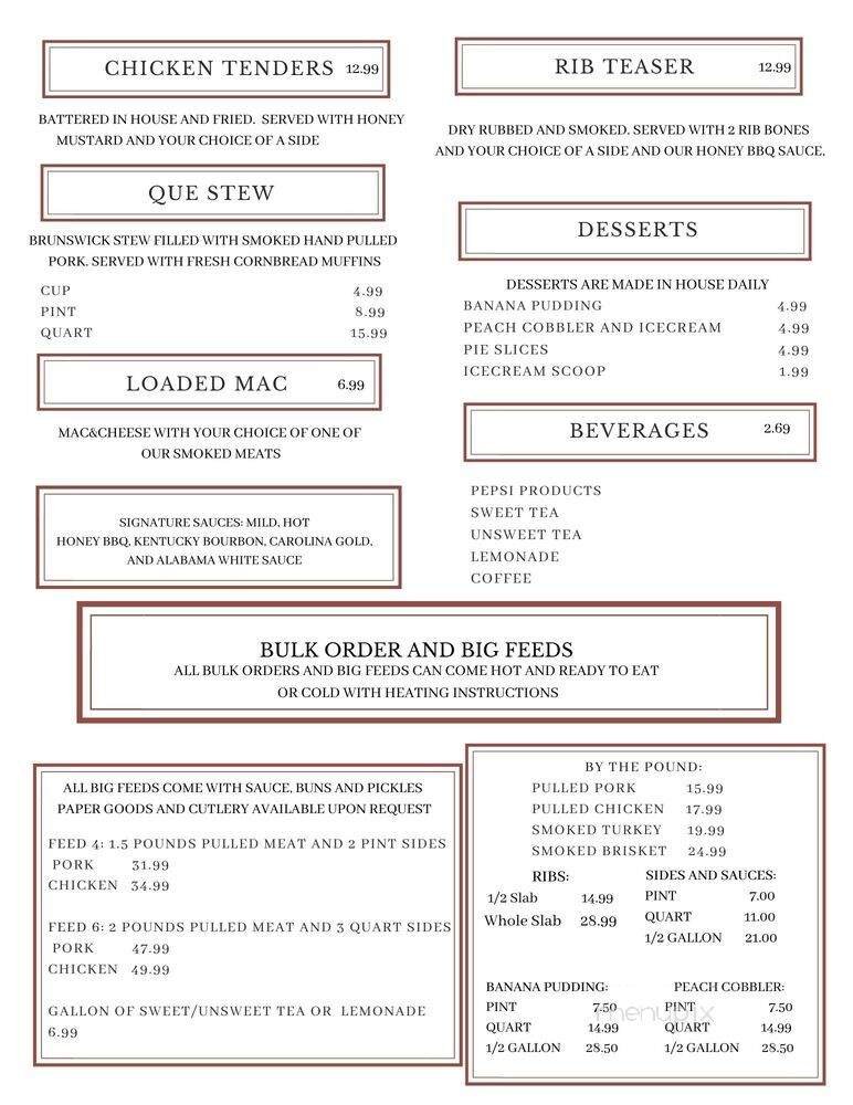 Menu page 2