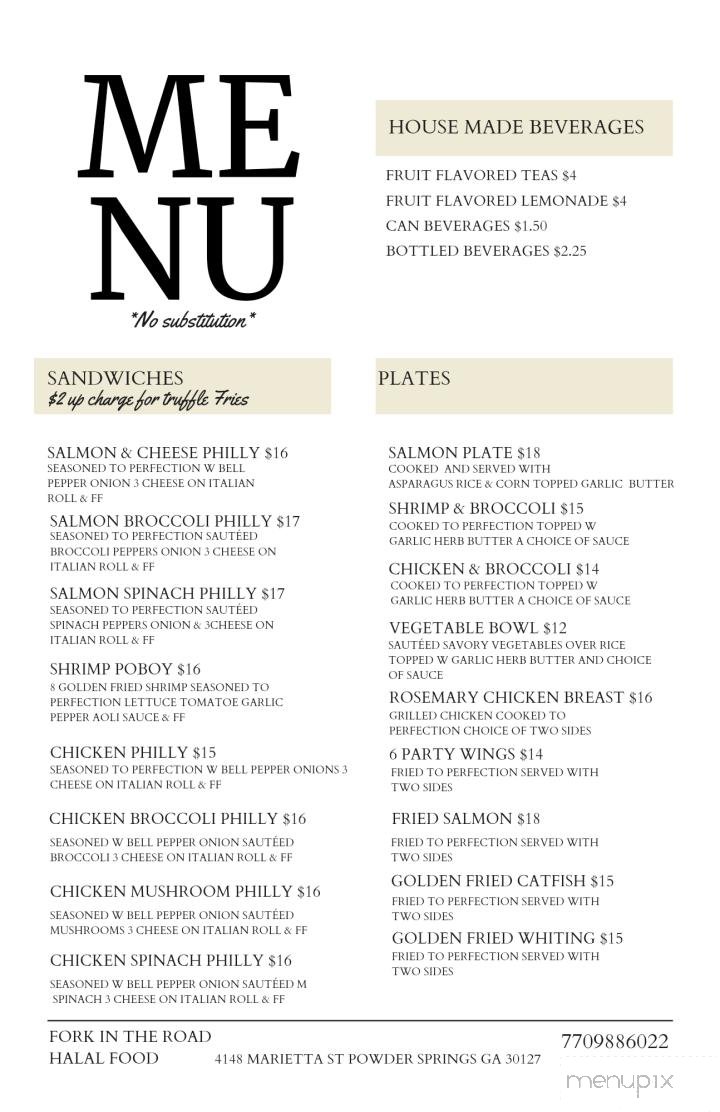 Menu page 5