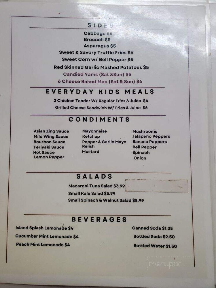 Menu page 2
