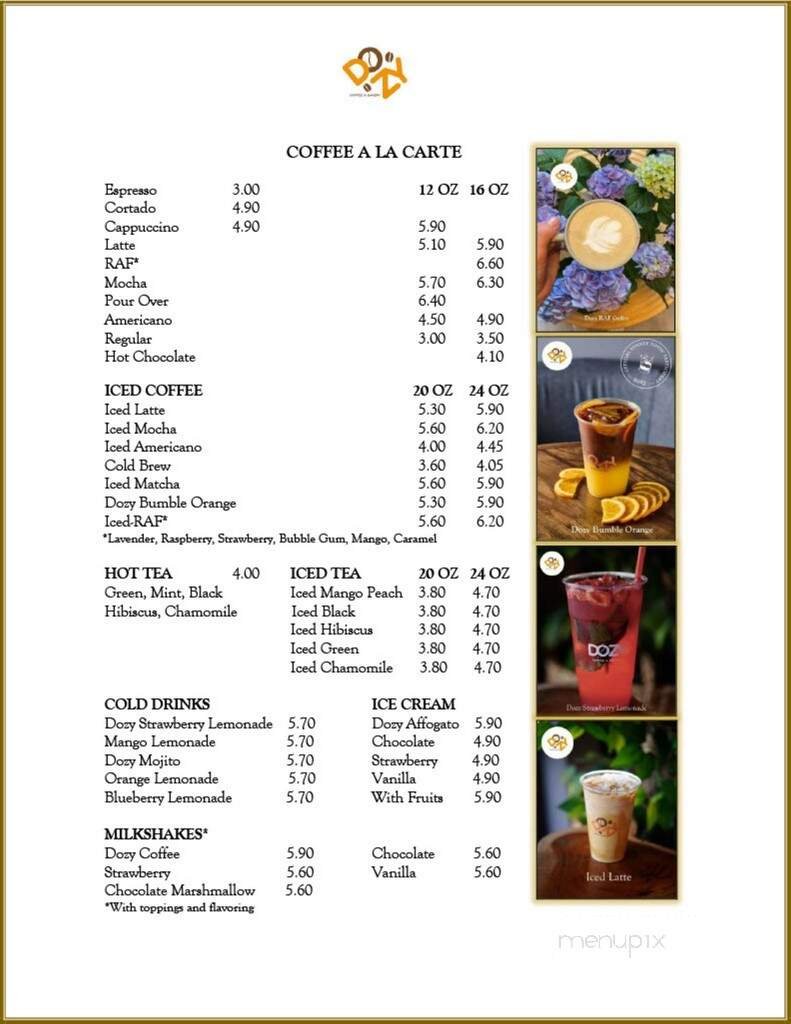 Menu page 2