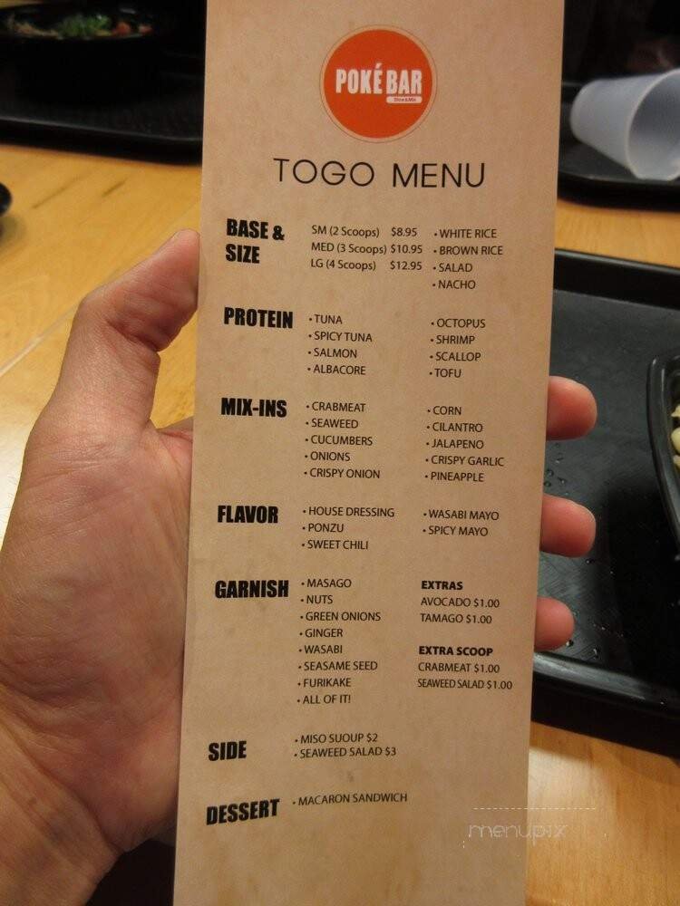 Menu page 2