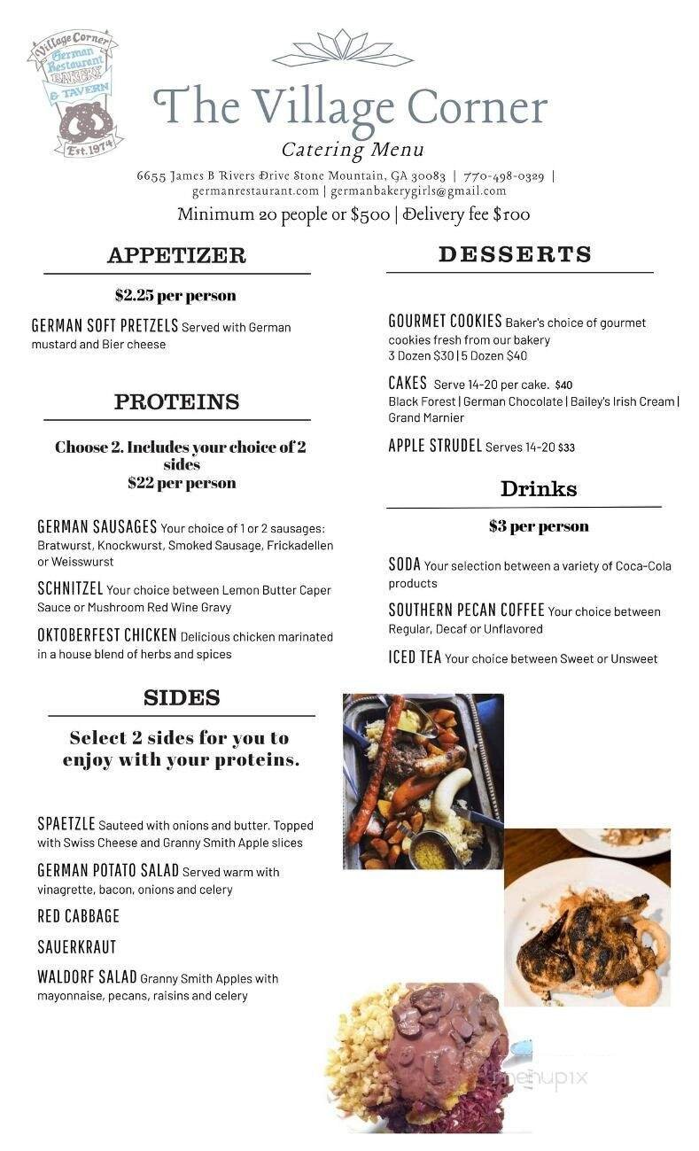 Menu page 2