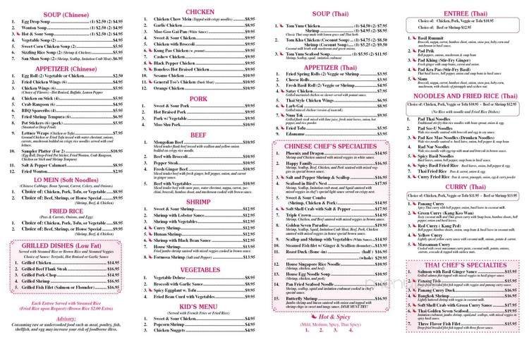 Menu page 2
