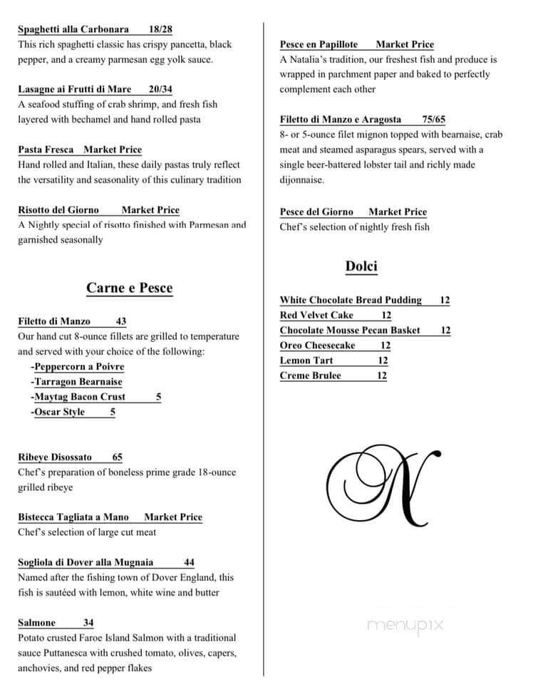 Menu page 4