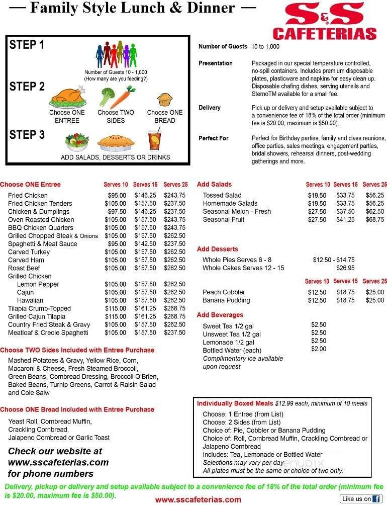 Menu page 3