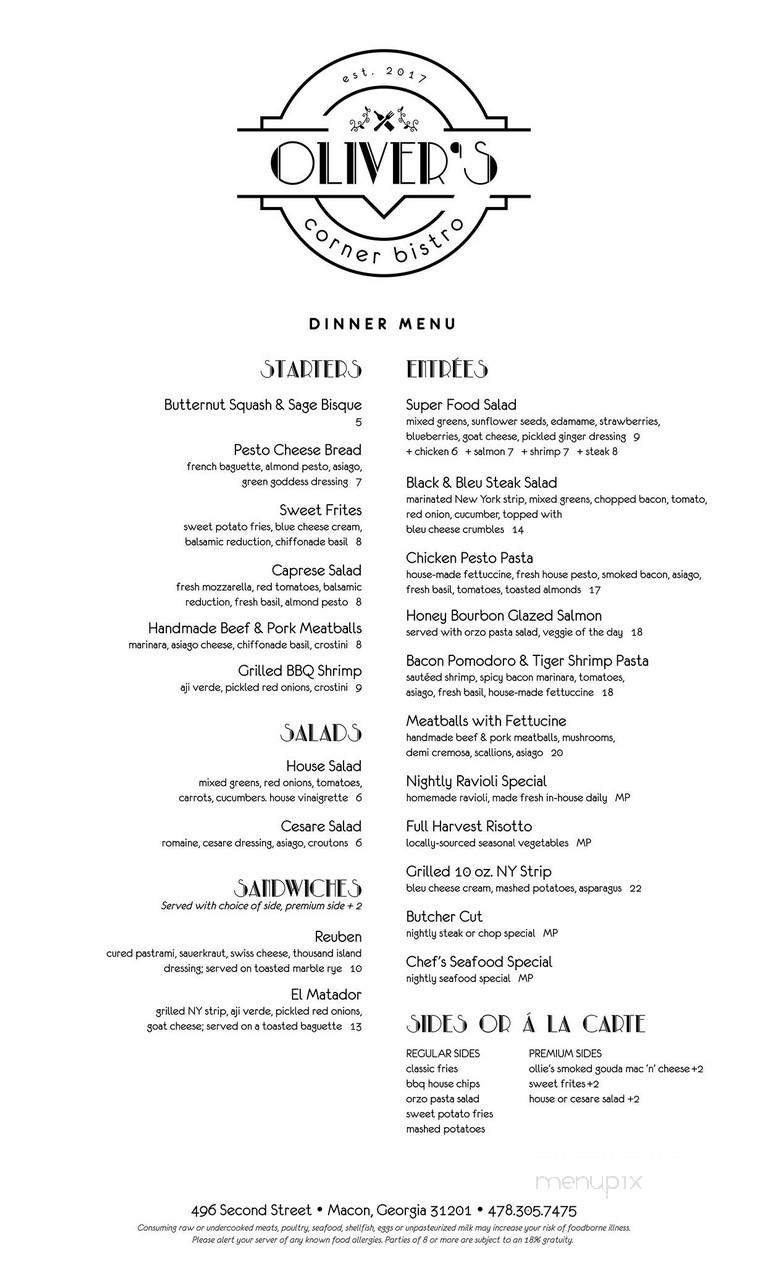 Menu page 2
