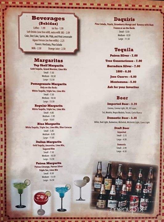 Menu page 2