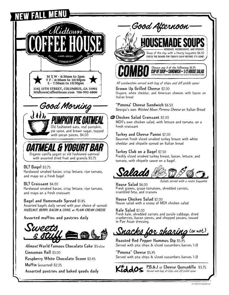 Menu page 2