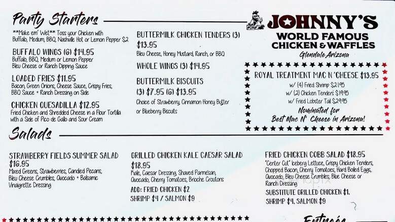 Menu page 3