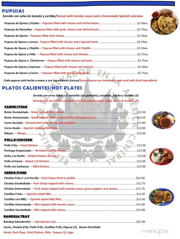 Menu page 2