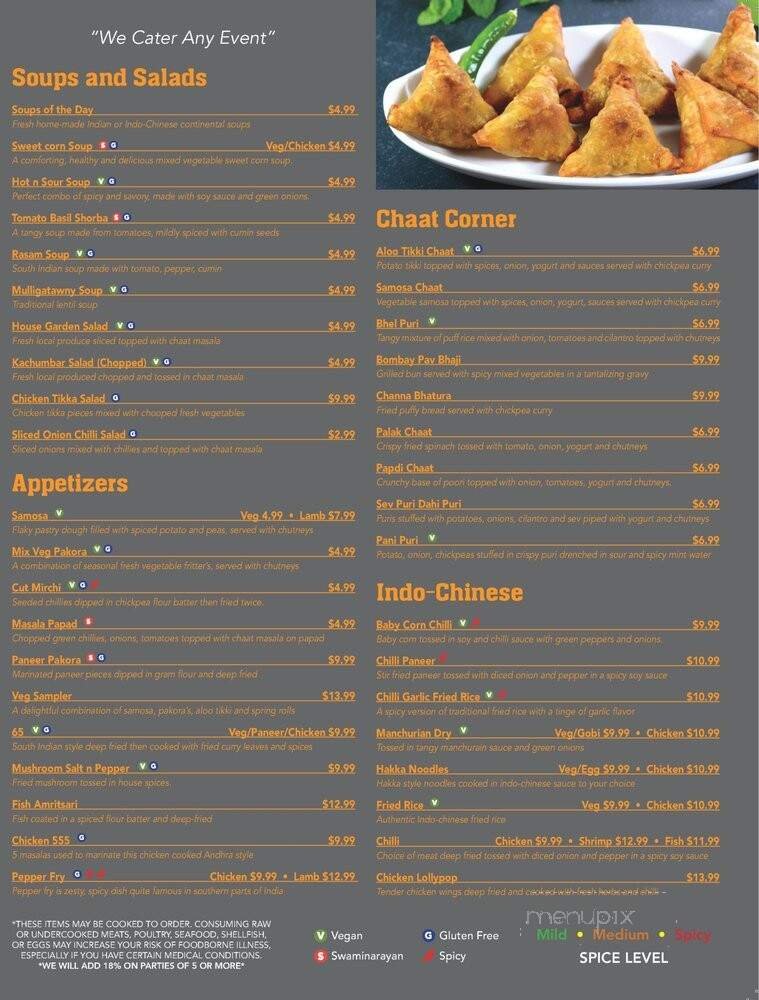 Menu page 3