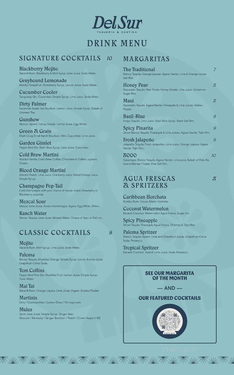 Menu page 3
