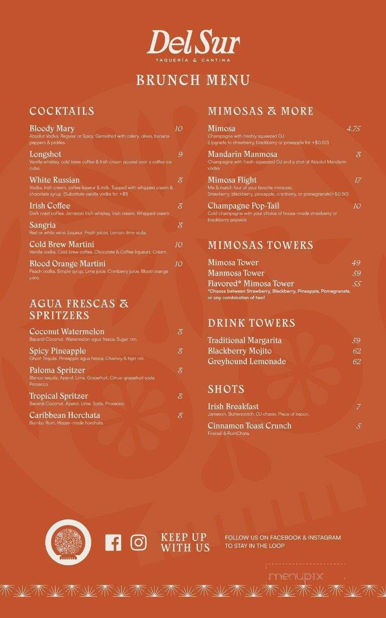 Menu page 6