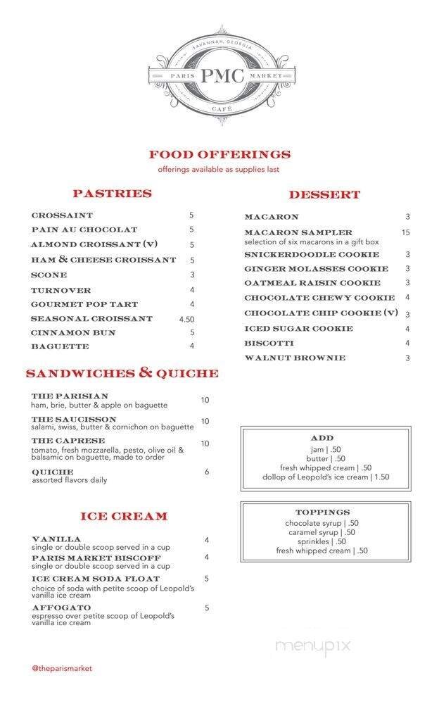 Menu page 3