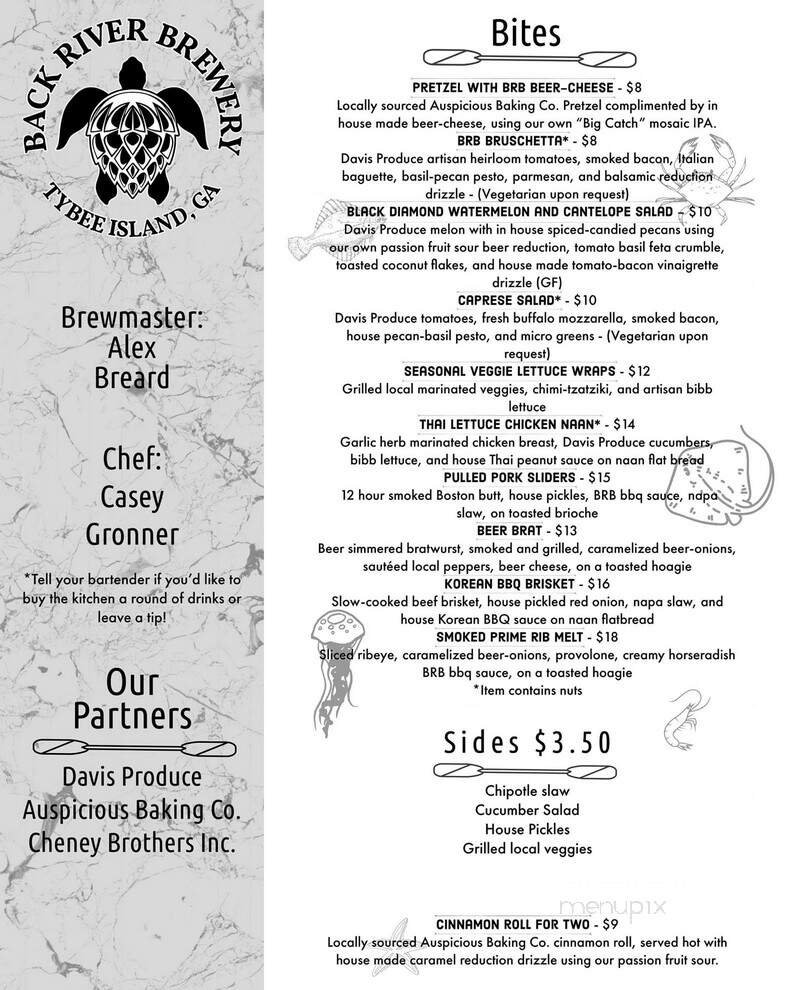 Menu page 1