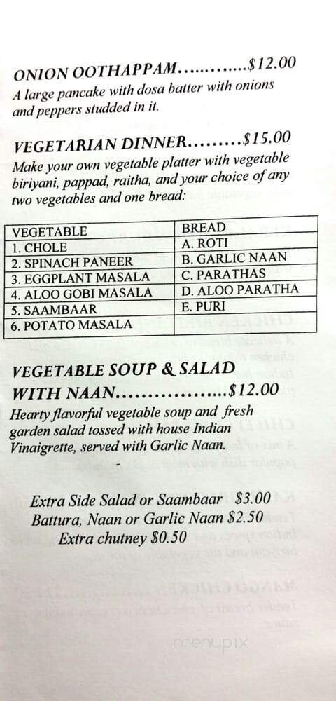 Menu page 2
