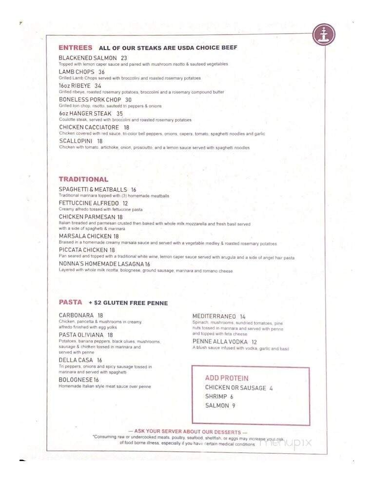 Menu page 2
