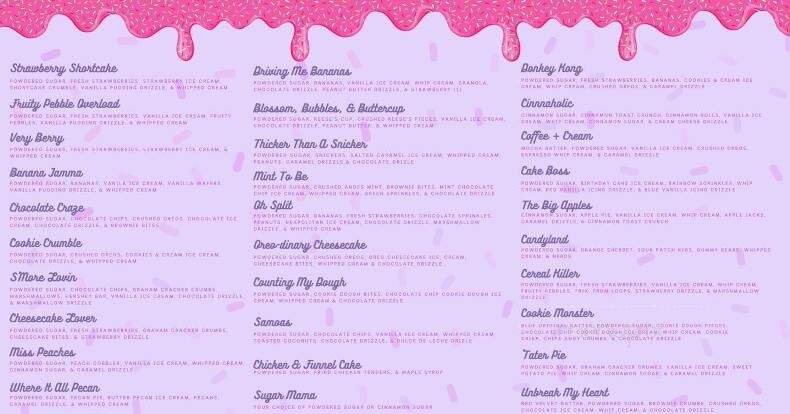 Menu page 4