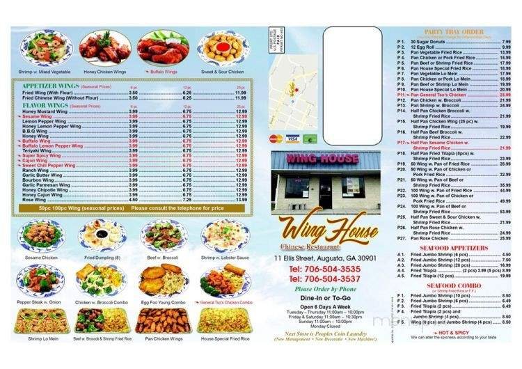 Menu page 3