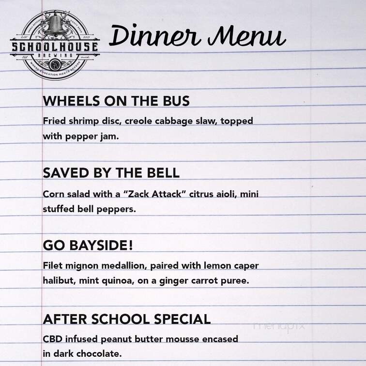 Menu page 6