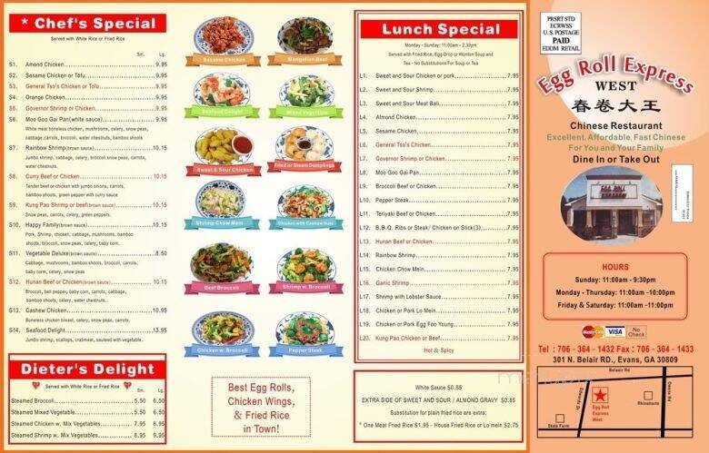 Menu page 2