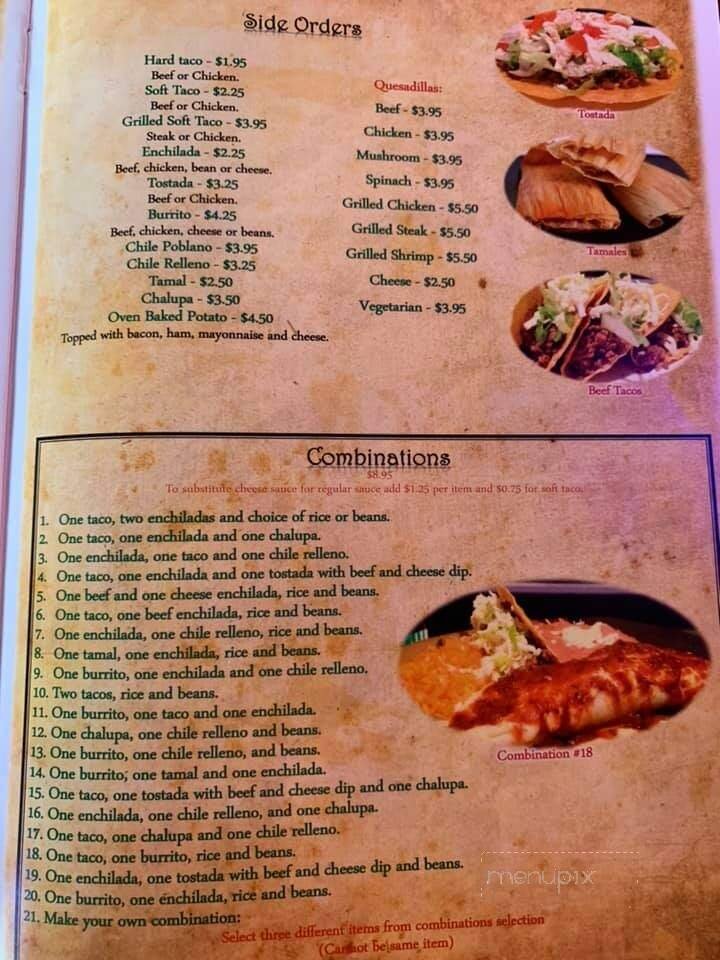 Menu page 2