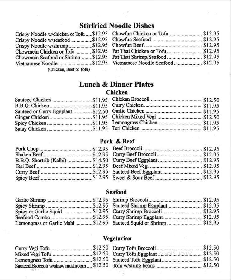 Menu page 2