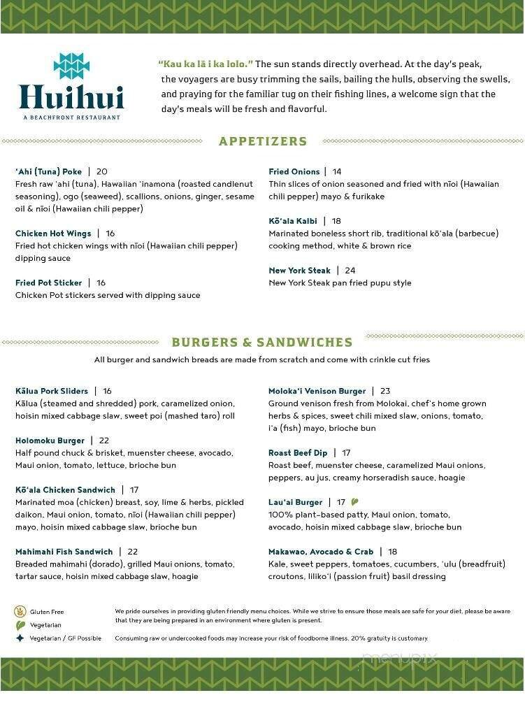 Menu page 2