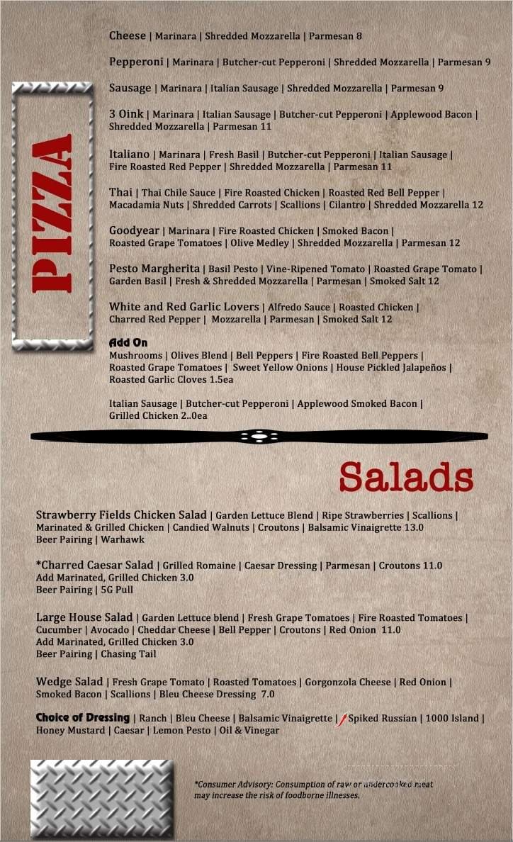 Menu page 2