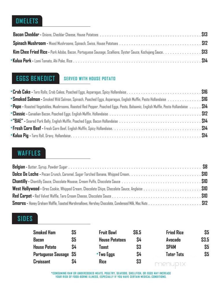 Menu page 2
