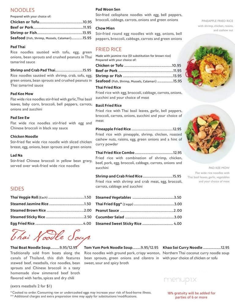 Menu page 6