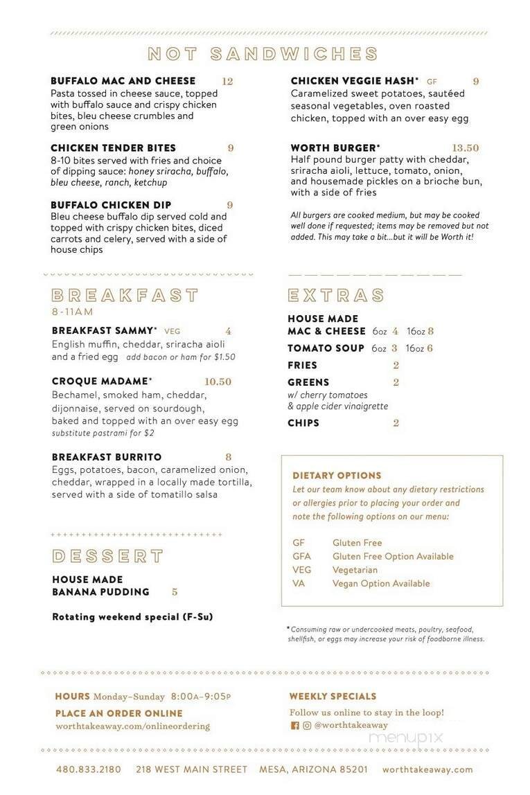 Menu page 2