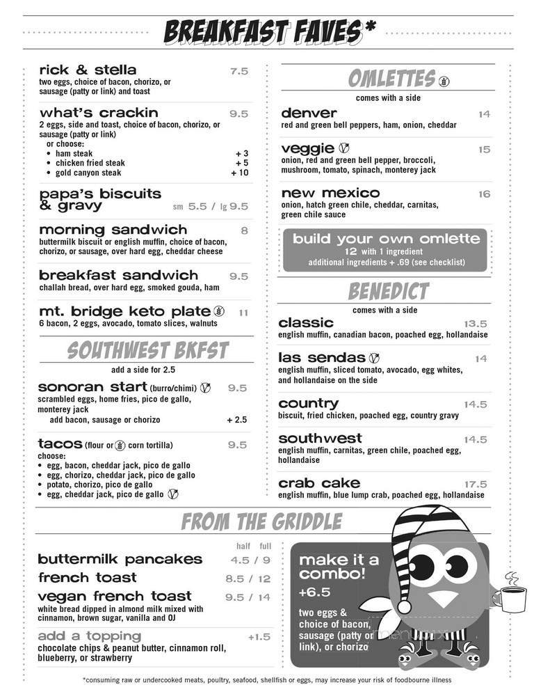 Menu page 3