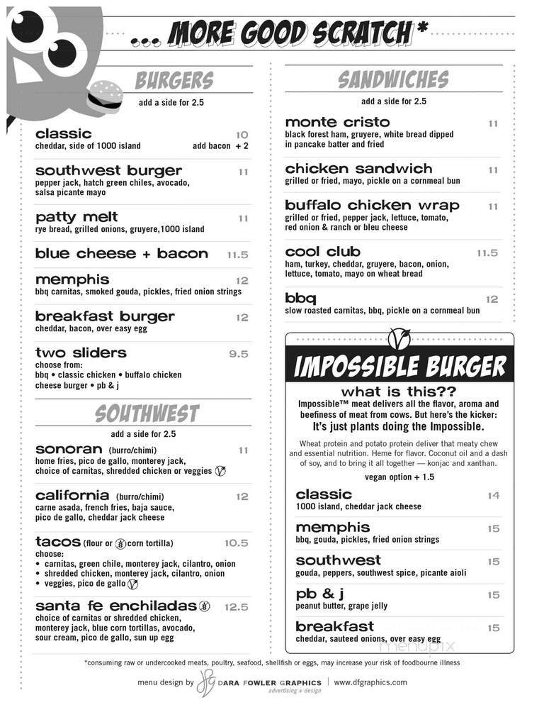 Menu page 5