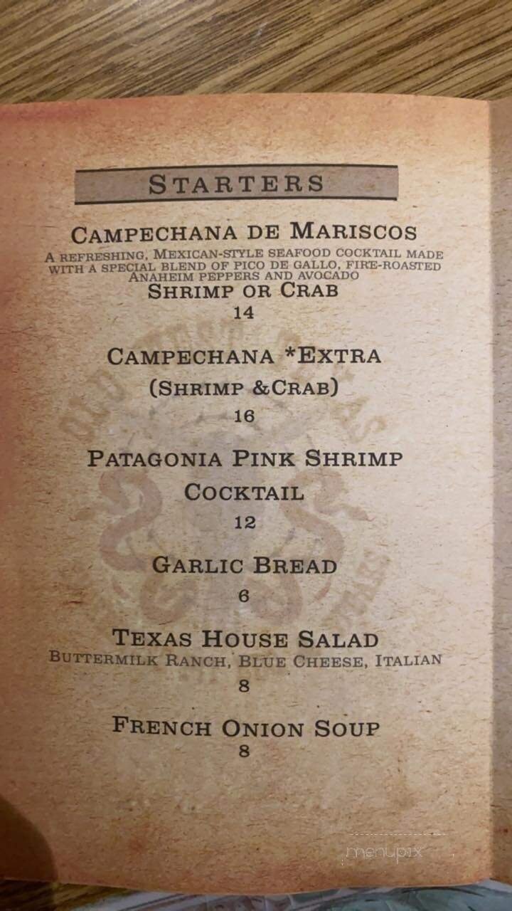 Menu page 1